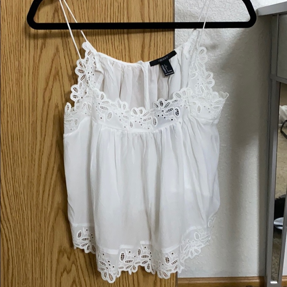 Crochet Trim Cami